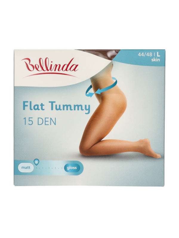 Bellinda Flat Tummy harisnya 15Den /testszínű L - 1 db