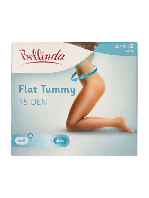 Bellinda Flat Tummy harisnya 15Den /testszínű S - 1 db