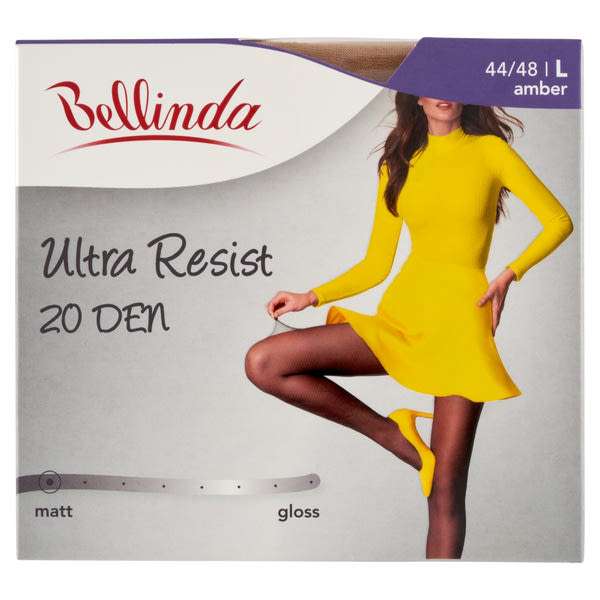 Bellinda Ultra Resist harisnya 20Den /amber L - 1 db