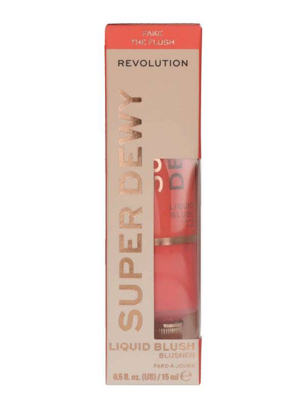 Revolution Super Dewy Fake The Flush folyékony pirosító - 1 db