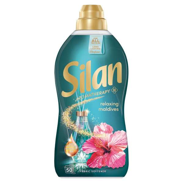 Silan Aromatherapy Relaxing Maldives öblítő koncentrátum 50 mosás - 1100 ml