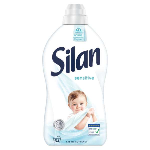 Silan Sensitive & Baby öblítő koncentrátum 64 mosás - 1408 ml