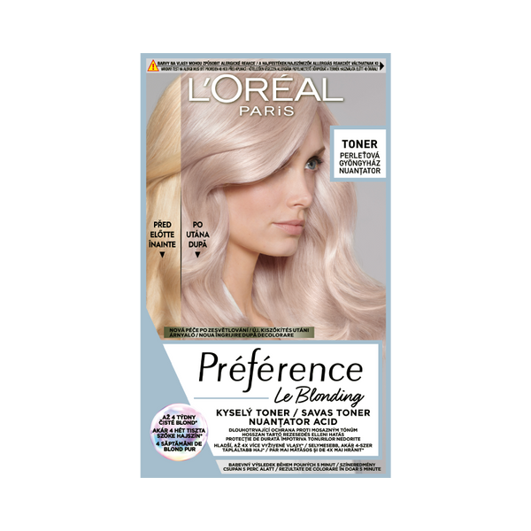 L'Oréal Paris Préférence Toner hajfesték /gyöngyház - 1 db