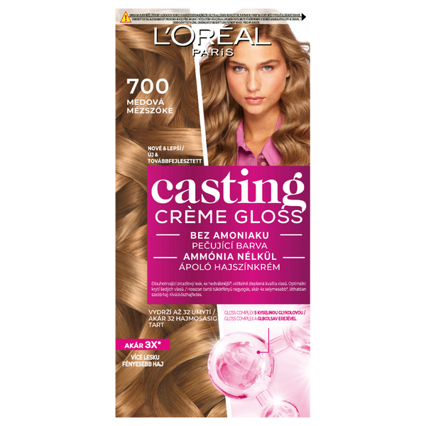 L'Oréal Paris Casting Créme Gloss hajszínező /700 mézszőke - 1 db