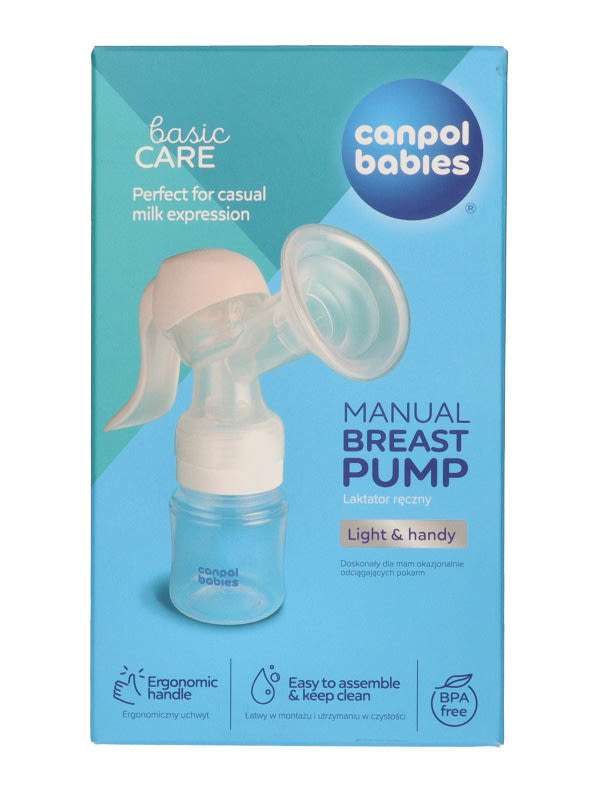 Canpol Babies Basic kézi mellszívó - 1 db