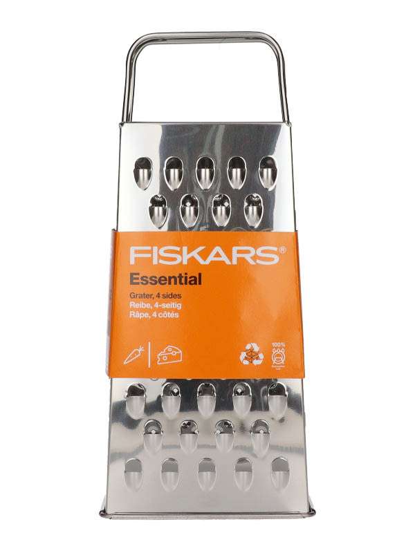 Fiskars Essential 4 oldalú konyhai reszelő - 1 db
