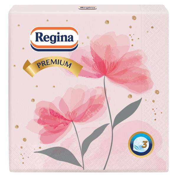 Regina Premium szalvéta 33x33 cm, 3 rétegű - 100 g