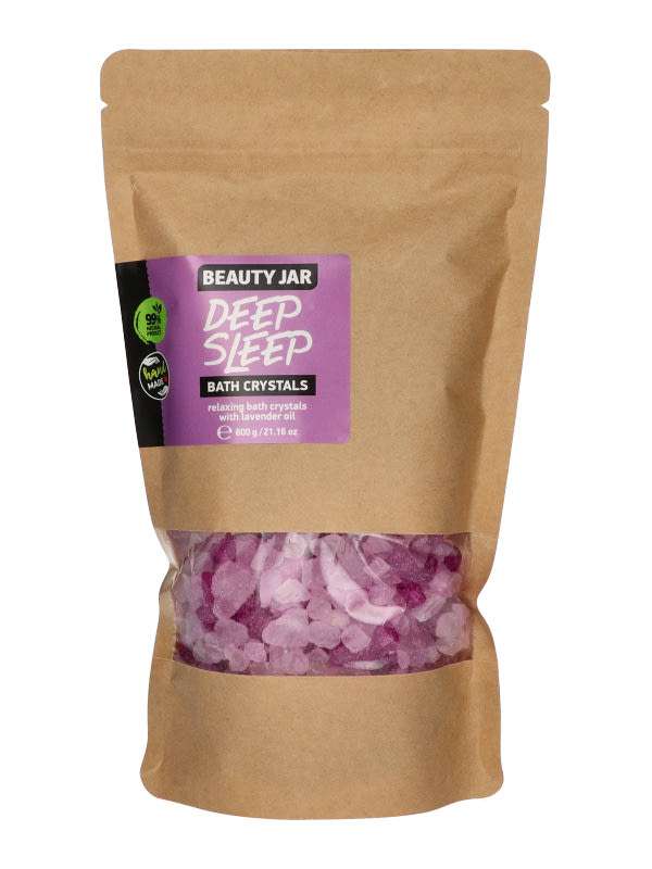 Beauty Jar Deep Sleep relaxáló fürdőkristály - 600 g