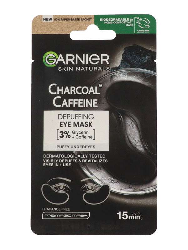 Garnier Charcoal&Caffeine Eye Tiusse maszk - 5 ml