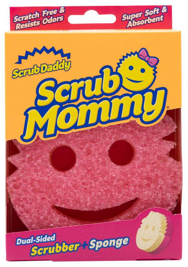 Scrub Mommy háztartási szivacs /pink - 1 db