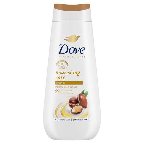 Dove Advanced Care Nourishing Care tusfürdő - 225 ml