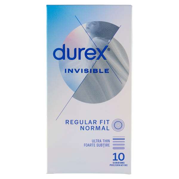 Durex Invisible óvszer - 10 db