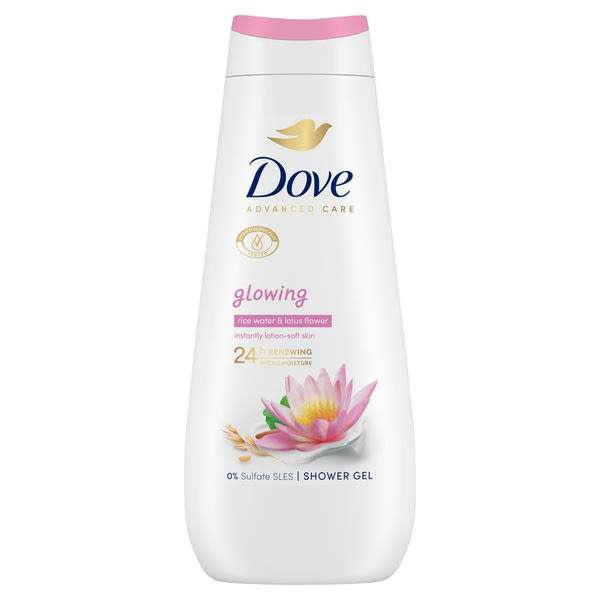 Dove Advanced Care Glowing krémtusfürdő - 400 ml