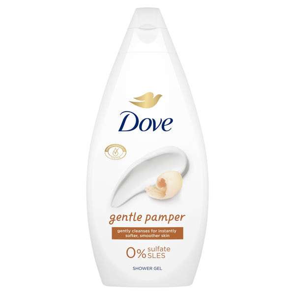 Dove Gentle Pamper tusfürdő - 450 ml