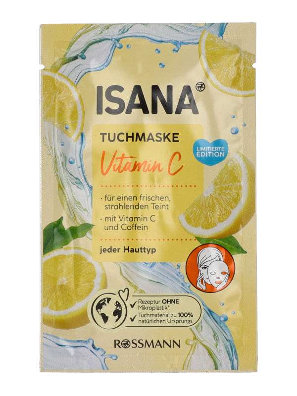 Isana C-vitamin fátyolmaszk  - 1 db