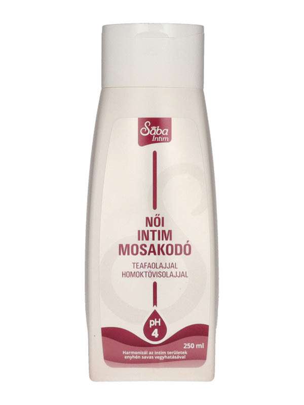 Saba női intin mosakodó teafaolajjal - 250 ml