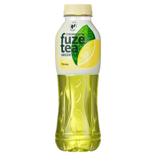 FuzeTea citromízű üdítőital zöld tea kivonattal - 500 ml