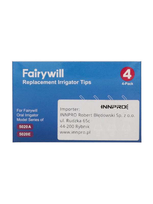 Fairywill FW5020E/5020A szájzuhany pótfej /fekete - 4 db