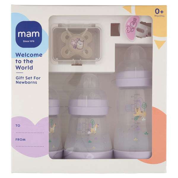 MAM lány ajándékszett újszülötteknek - 1 db