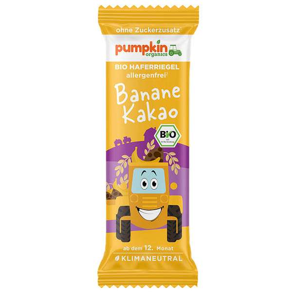 Pumpkin Bio zabszelet babánnal és kakaóval 12 hónapos kortól - 20 g