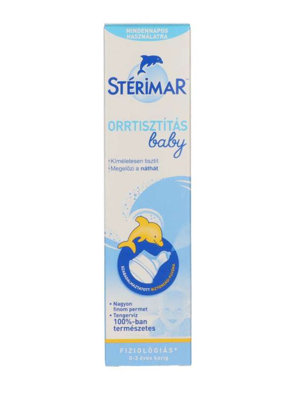 Sterimare Baby tengervizes orrspray újszülött kortól 3 éves korig - 50 ml