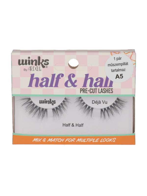 Ardell Half & Half Pre Cut soros műszempilla /DejaVu - 1 db