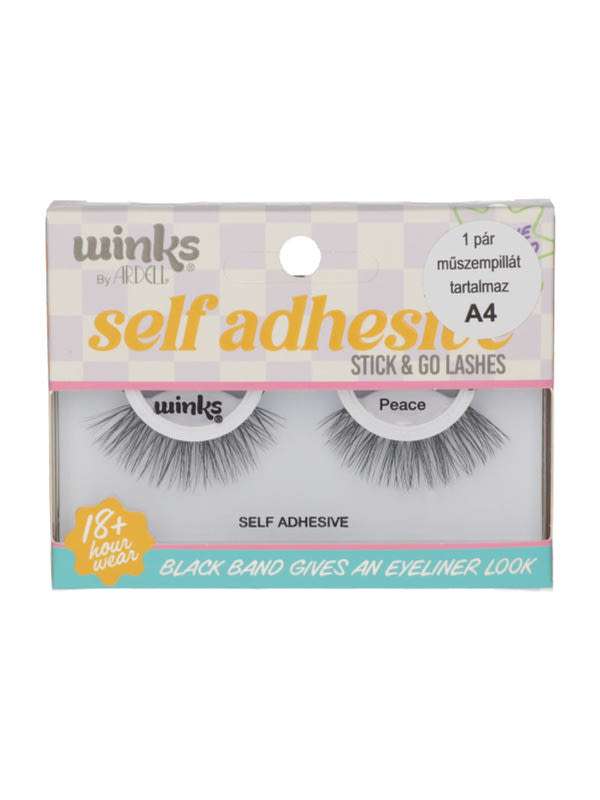 Ardell Winks Self Adhesive soros műszempilla /Peace - 1 db