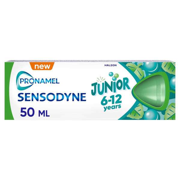 Sensodyne Pronamel Junior fluoridos fogkrém mentolos ízű 6-12 éves korig - 50 ml
