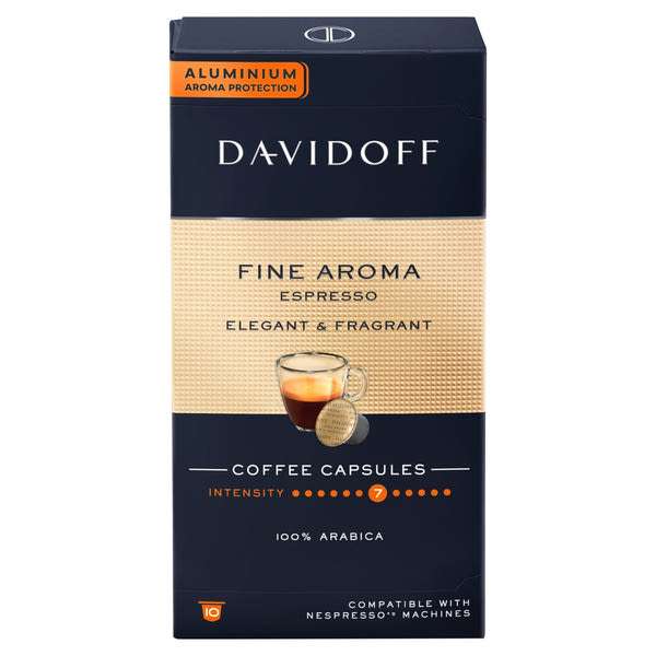 Davidoff Fine Aroma Espresso Nesspresso kávékapszula - 10 db
