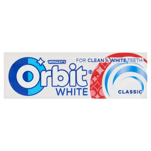 Orbit White Classic mentaízű rágógumi - 14 g