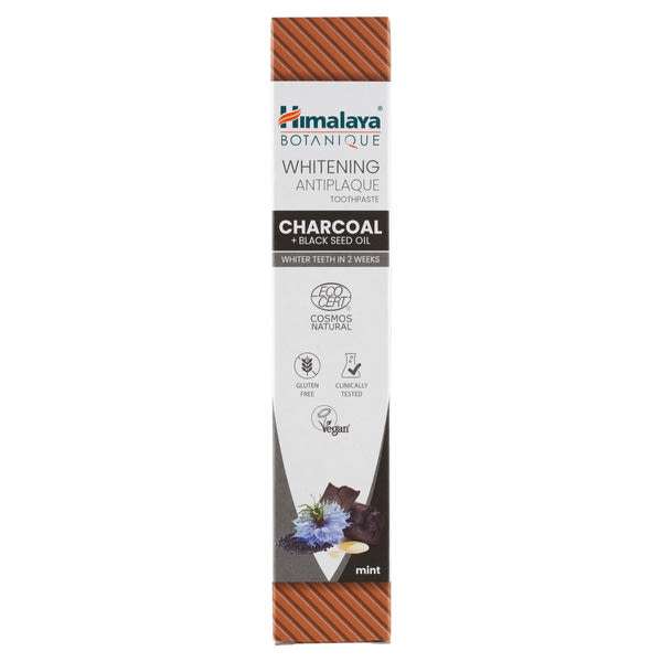 Himalaya Botanique lepedékeltávolító fogkrém faszénnel - 75 ml