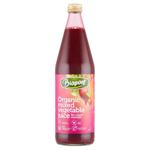 Biopont bio vegyes zöldséglé - 750 ml