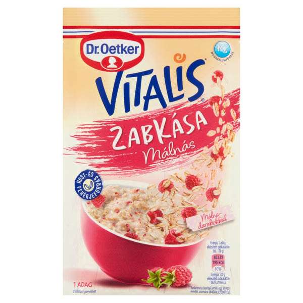 Dr. Oetker Vitalis málnás zabkása alappor - 53 g