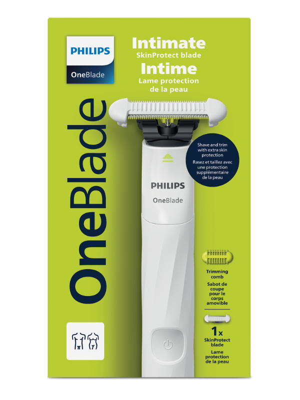 Philips OneBlade Intimate QP1924/20 intim férfi borotva - 1 db