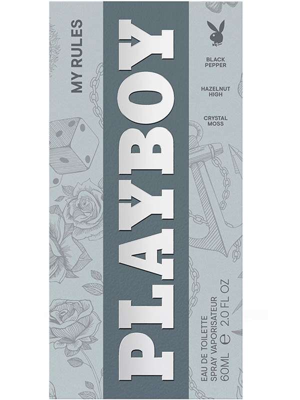 Playboy My Rules férfi Eau de Toilette - 60 ml