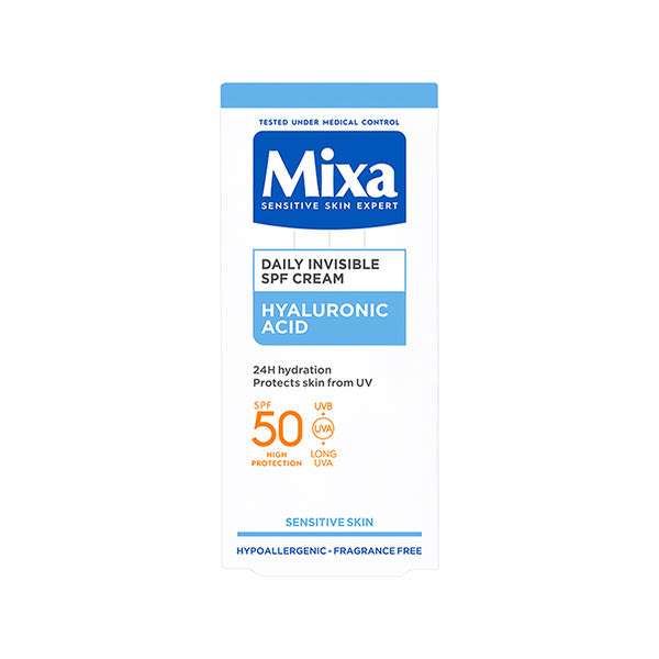 Mixa Hyaluronic Acid arckrém SPF50 - 50 ml