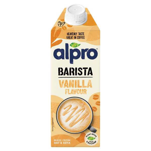 Alpro Barista vaníliaízű zab- és szójaital - 750 ml