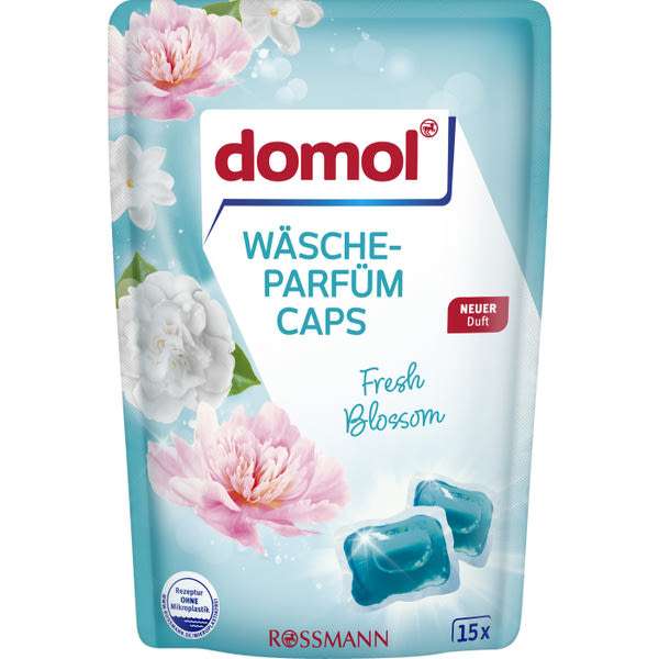 Domol Fresh Blossom mosóparfüm kapszula 15x15 ml - 75 ml