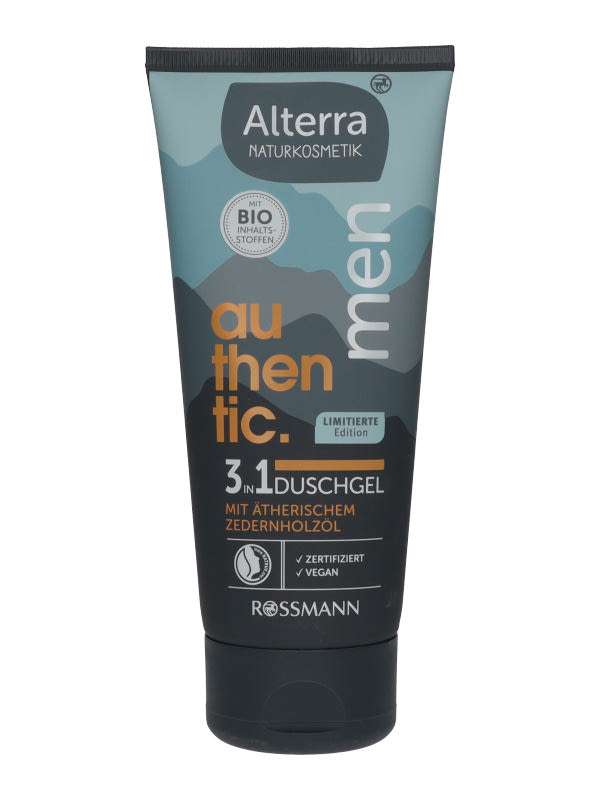 Alterra Men Authentic tusfürdő - 200 ml