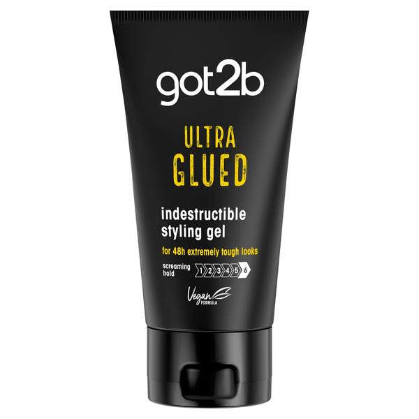 Got2b Ultra Glued elpusztíthatatlan hajformázó gél - 150 ml