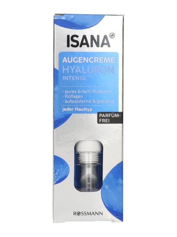 Isana Hyaluron Intense szemkörnyékápoló krém - 15 ml