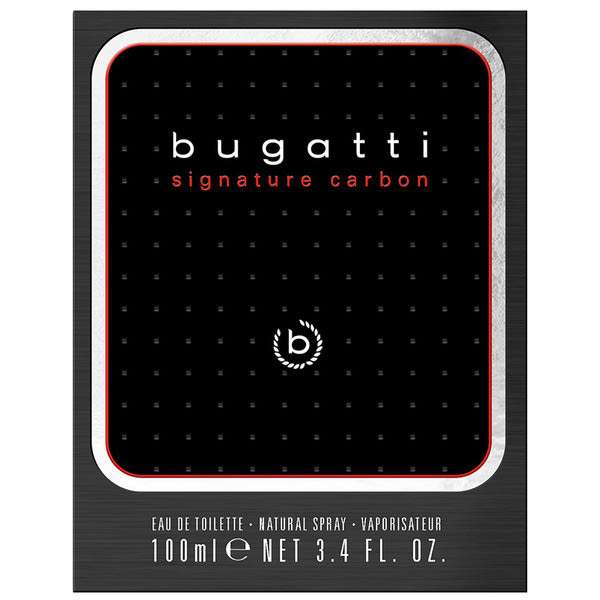 Bugatti Signature Men Carbon férfi Eau de Toilette - 100 ml