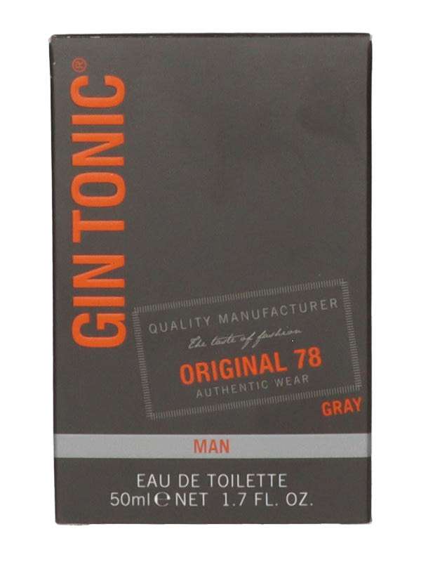 Gin Tonic Original 78 Gray férfi Eau de Toilette - 50 ml
