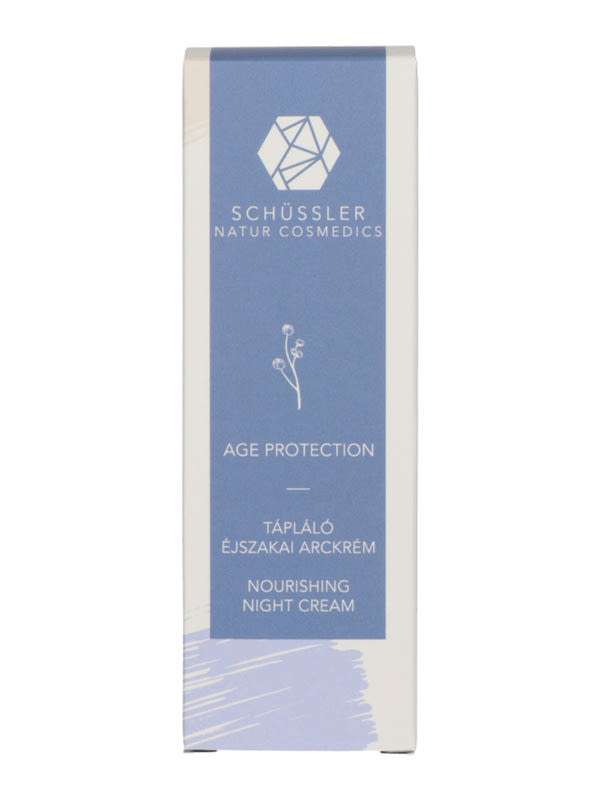 Schüssler Age Protection tápláló éjszakai arckrém - 50 ml