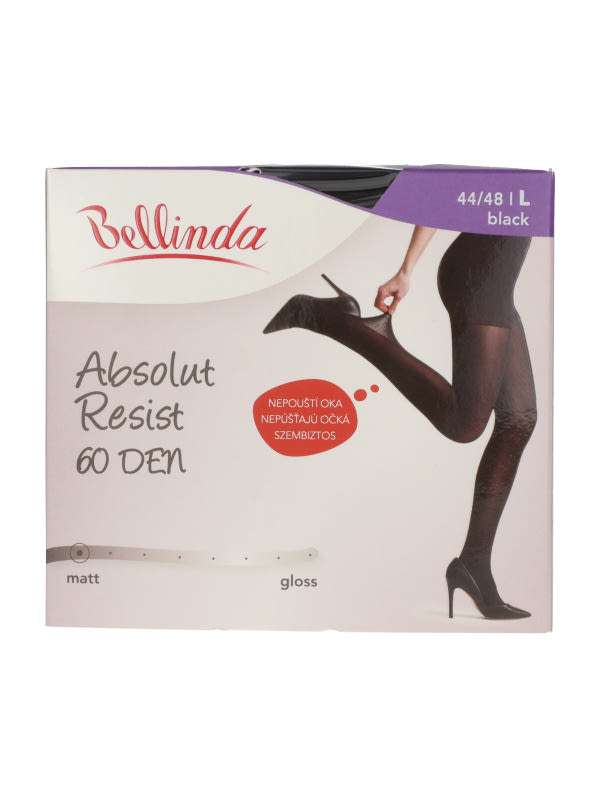 Bellinda Absolut Resist 30den Fekete L Harisnya - 1 db