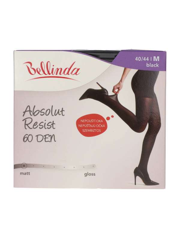 Bellinda Absolut Resist 30den Fekete M Harisnya - 1 db