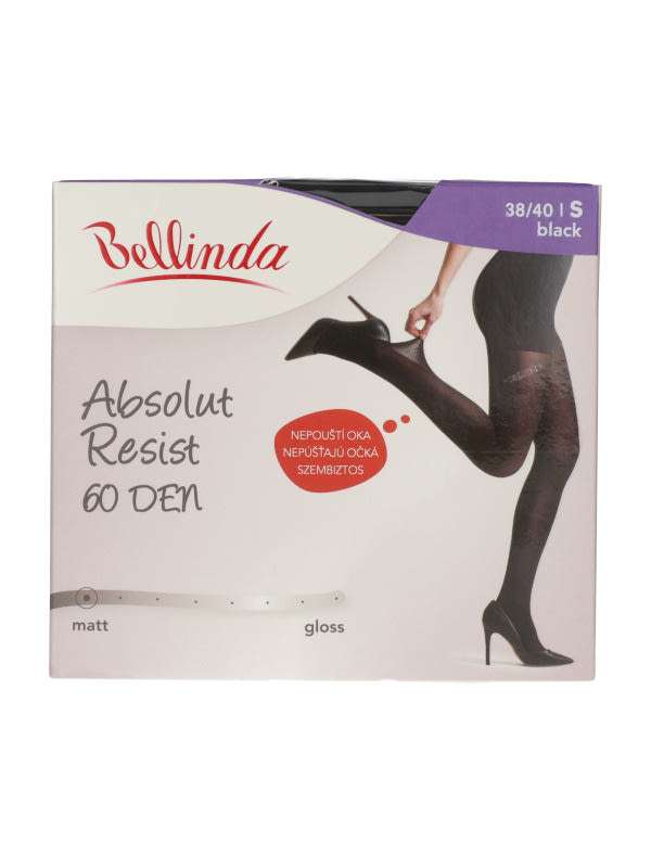 Bellinda Absolut Resist 30den Fekete S Harisnya - 1 db