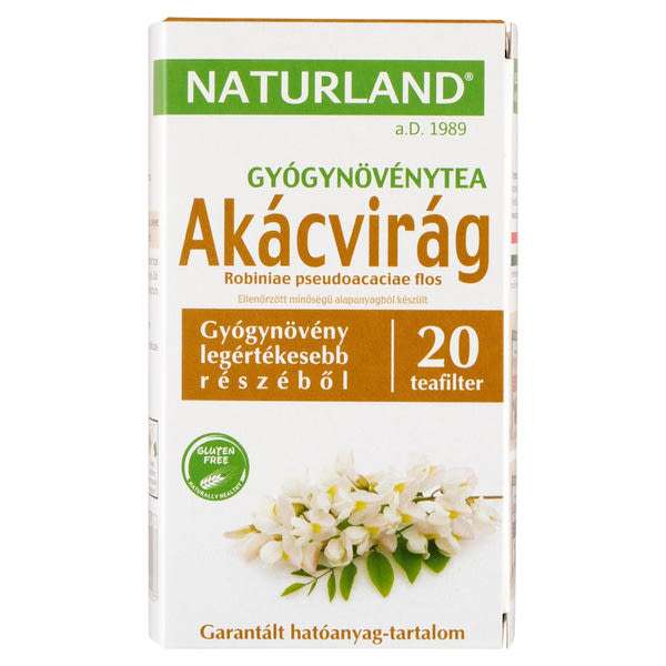 Naturland filteres akácvirág tea - 24 g