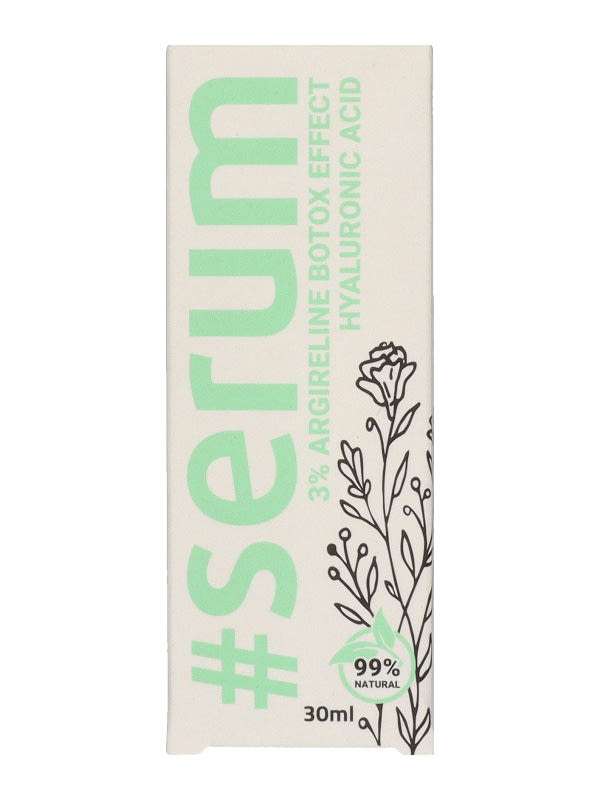 Keve 3% Argireline Botox Effect peptid + Hialuronsav szérum - 30 ml