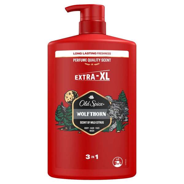 Old Spice Wolfthorn tusfürdő - 1000 ml